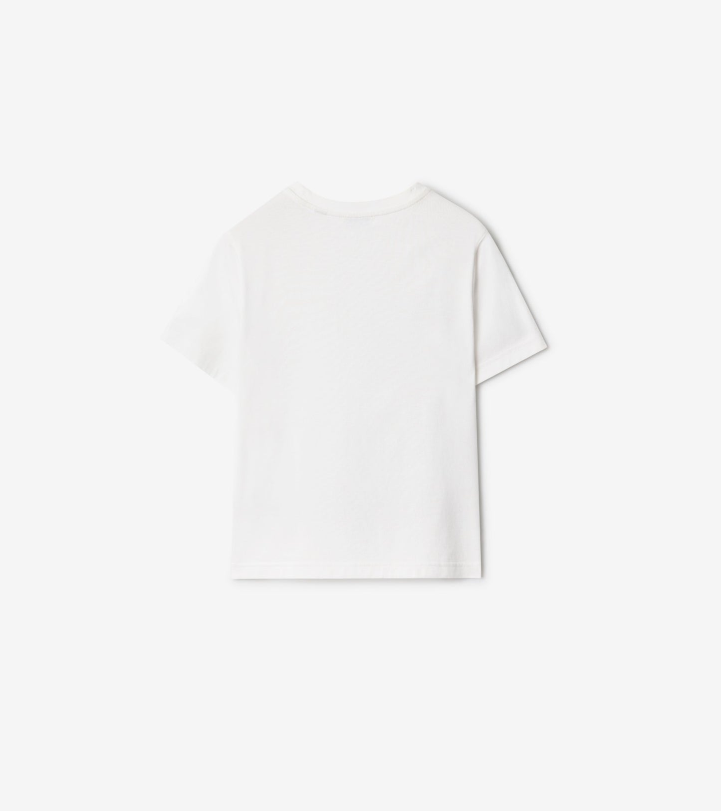 Puffer Bear Cotton T-shirt in White