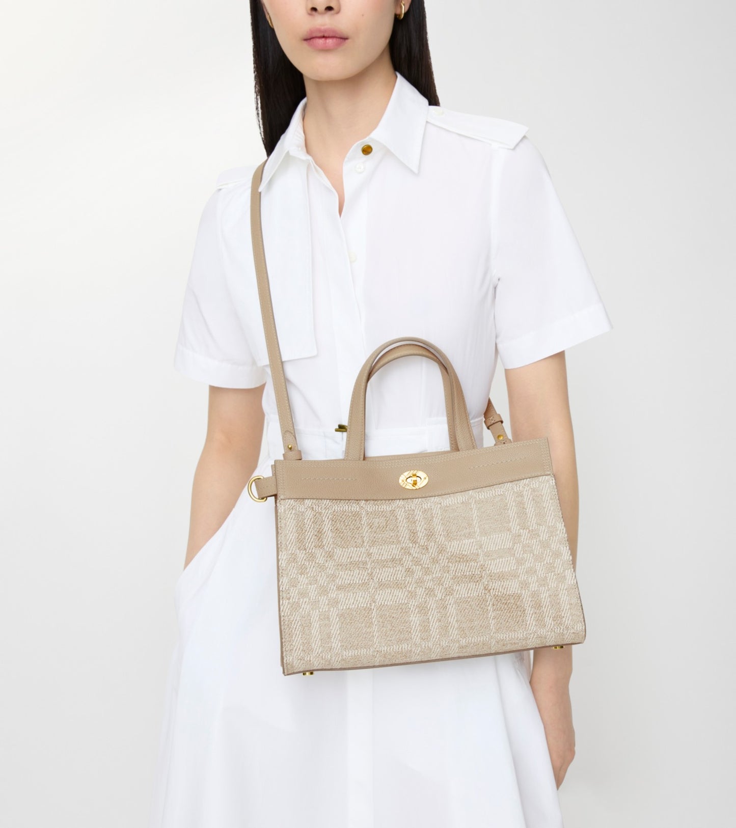Small Cotswolds Tote in Natural beige