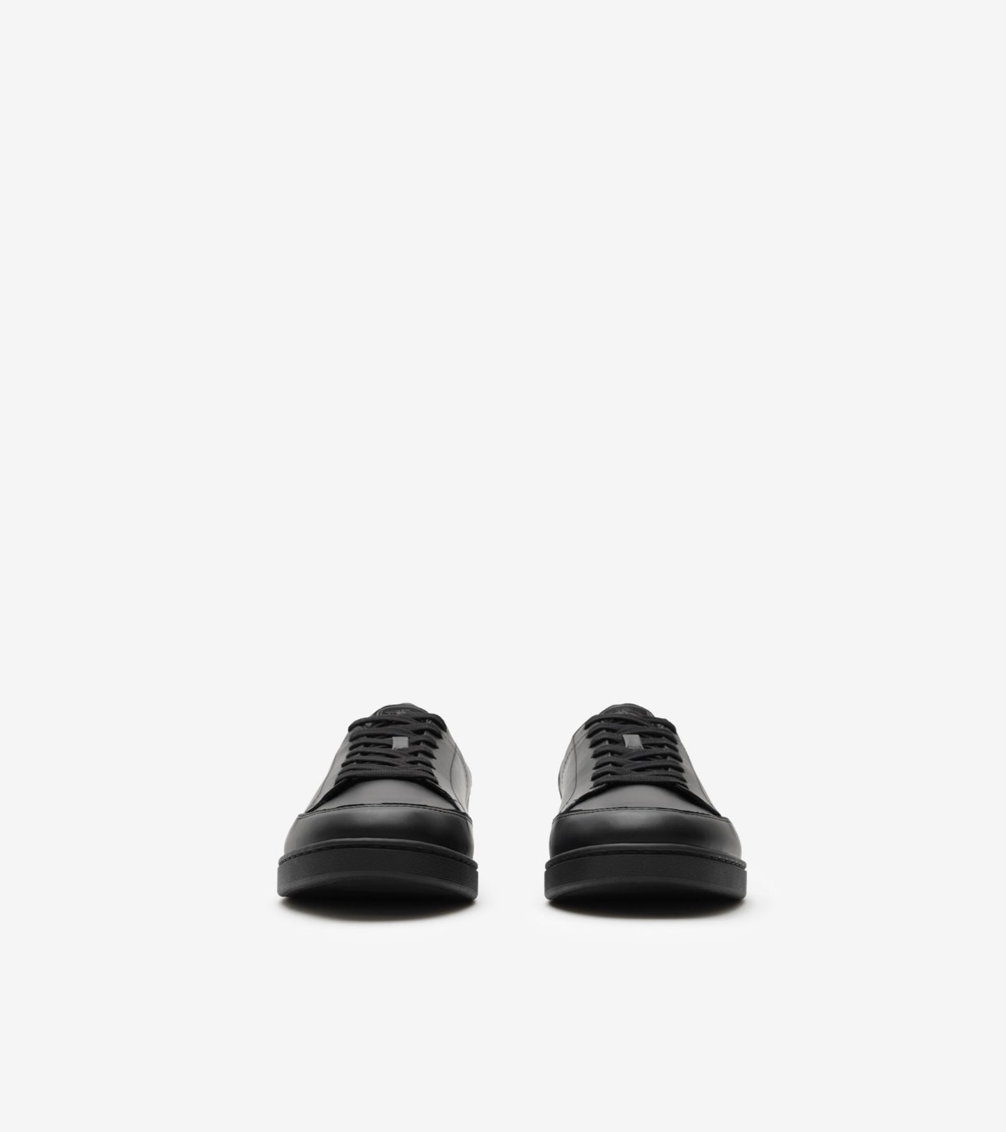 Leather Set Sneakers in Black/wave blue