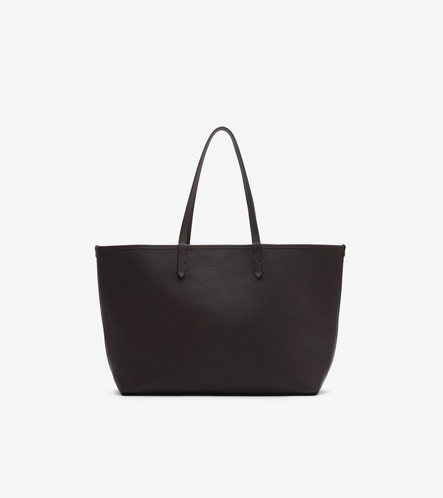 Medium Reversible Bloomsbury Tote in Peat brown/sand beige