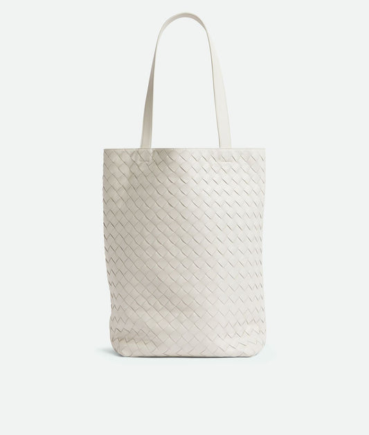 Small Intrecciato North-South Tote