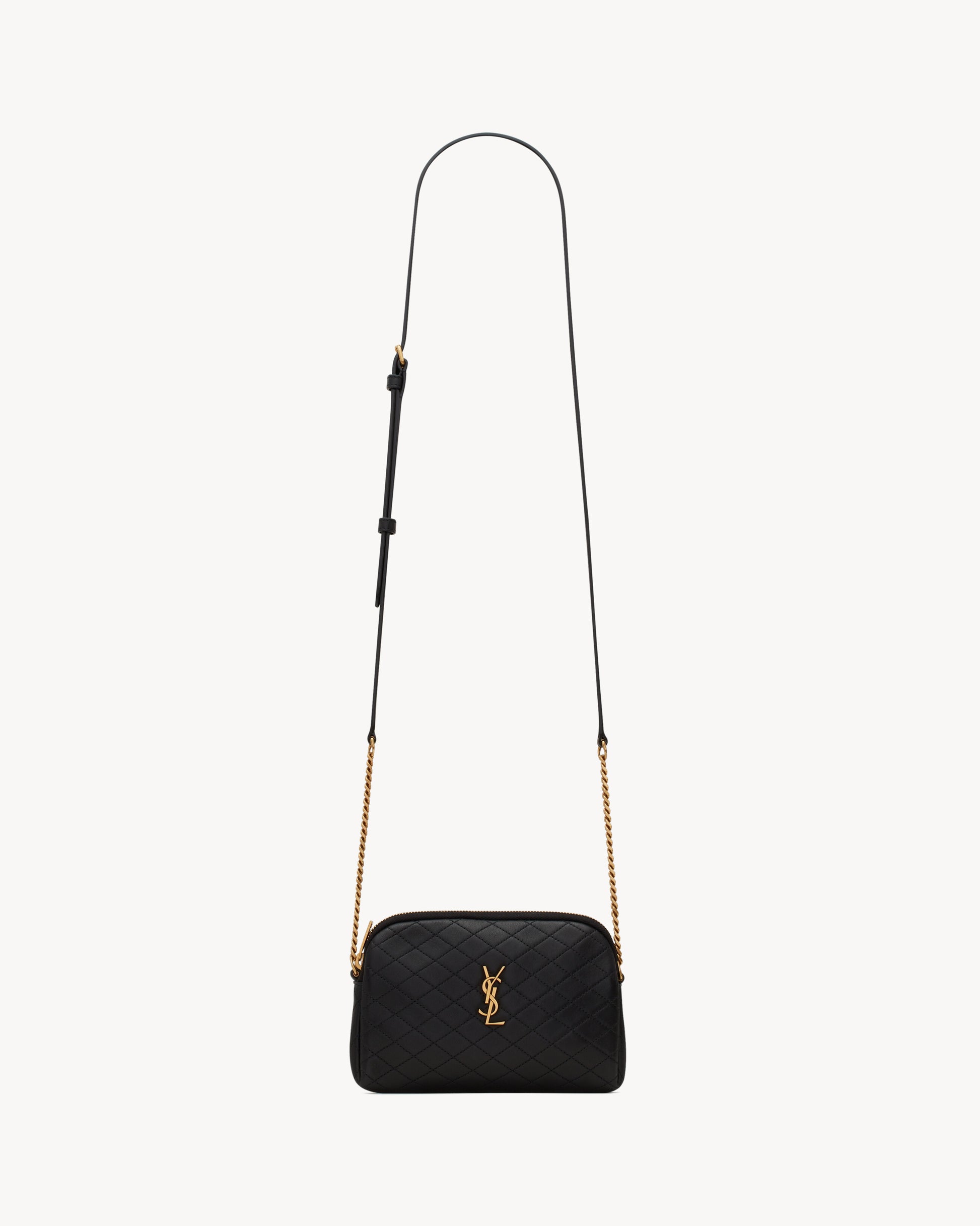 GABY ZIPPERED POUCH IN LAMBSKIN