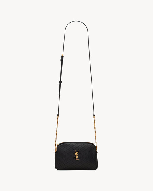 GABY ZIPPERED POUCH IN LAMBSKIN