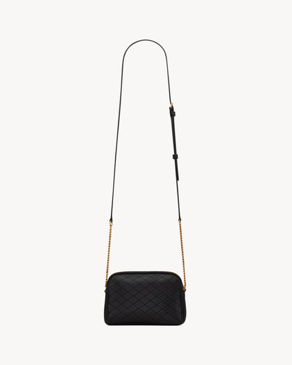 GABY ZIPPERED POUCH IN LAMBSKIN