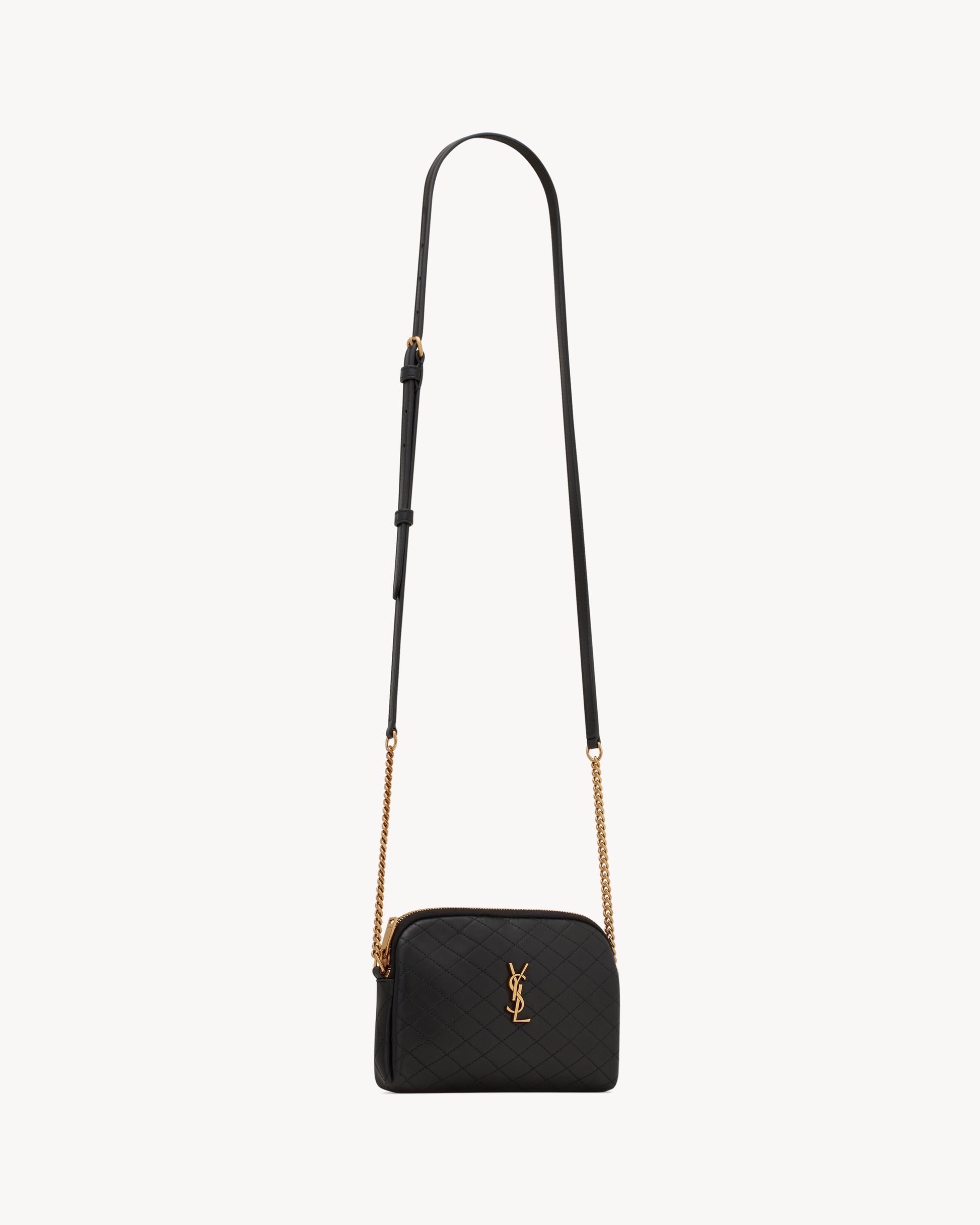 GABY ZIPPERED POUCH IN LAMBSKIN