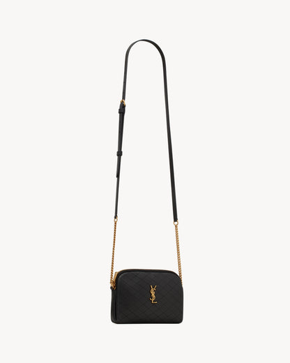 GABY ZIPPERED POUCH IN LAMBSKIN