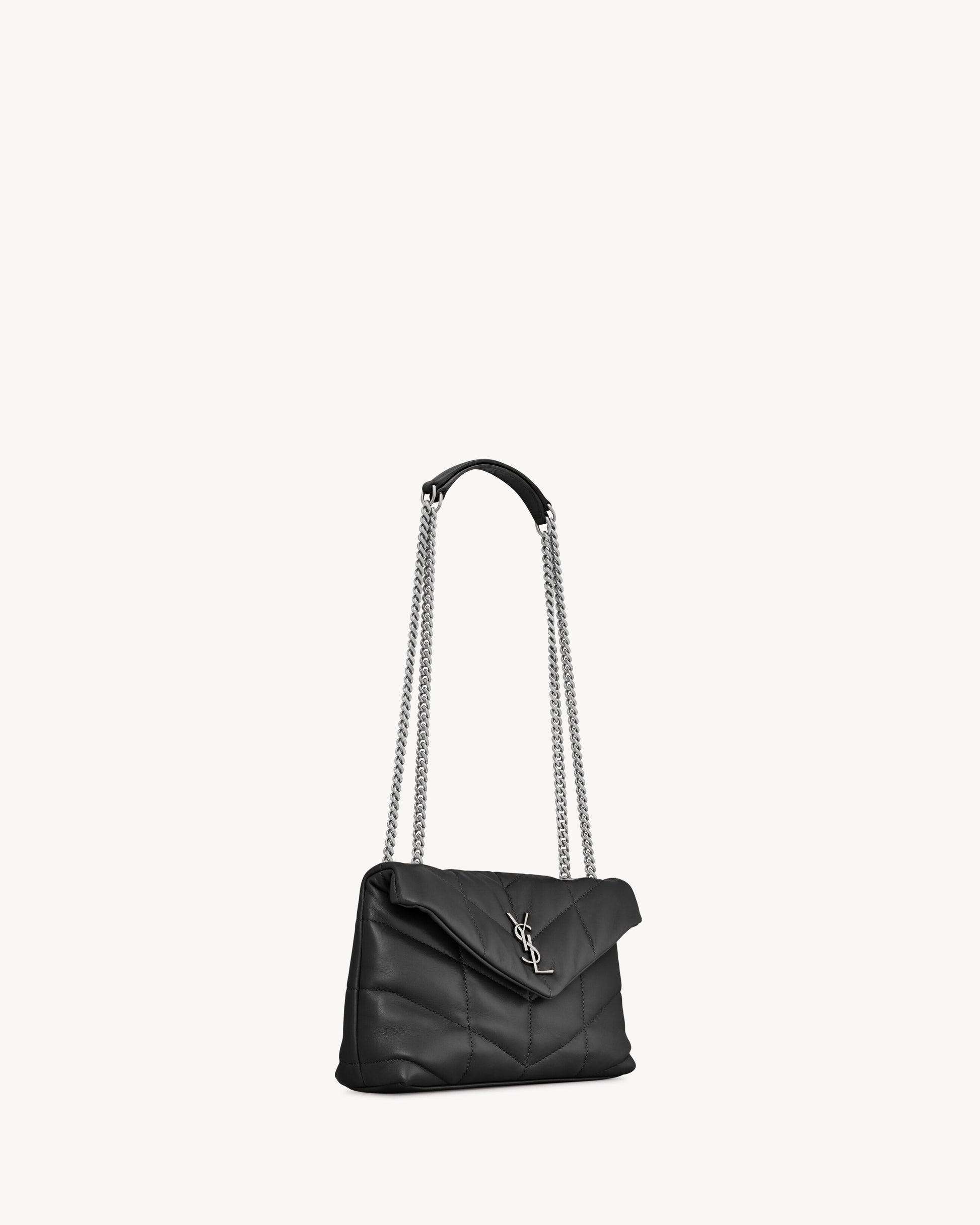 Toy Puffer in lambskin