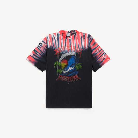 Extreme tie dye medium fit t-shirt