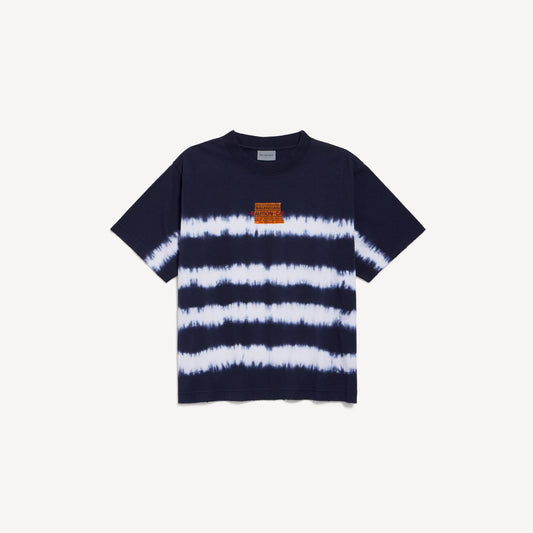 Taped and dyed medium fit t-shirt