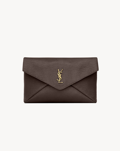 CASSANDRE large envelope pouch in lambskin