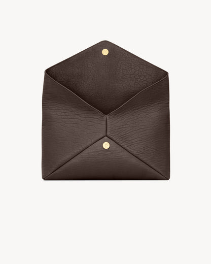 CASSANDRE large envelope pouch in lambskin