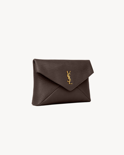CASSANDRE large envelope pouch in lambskin