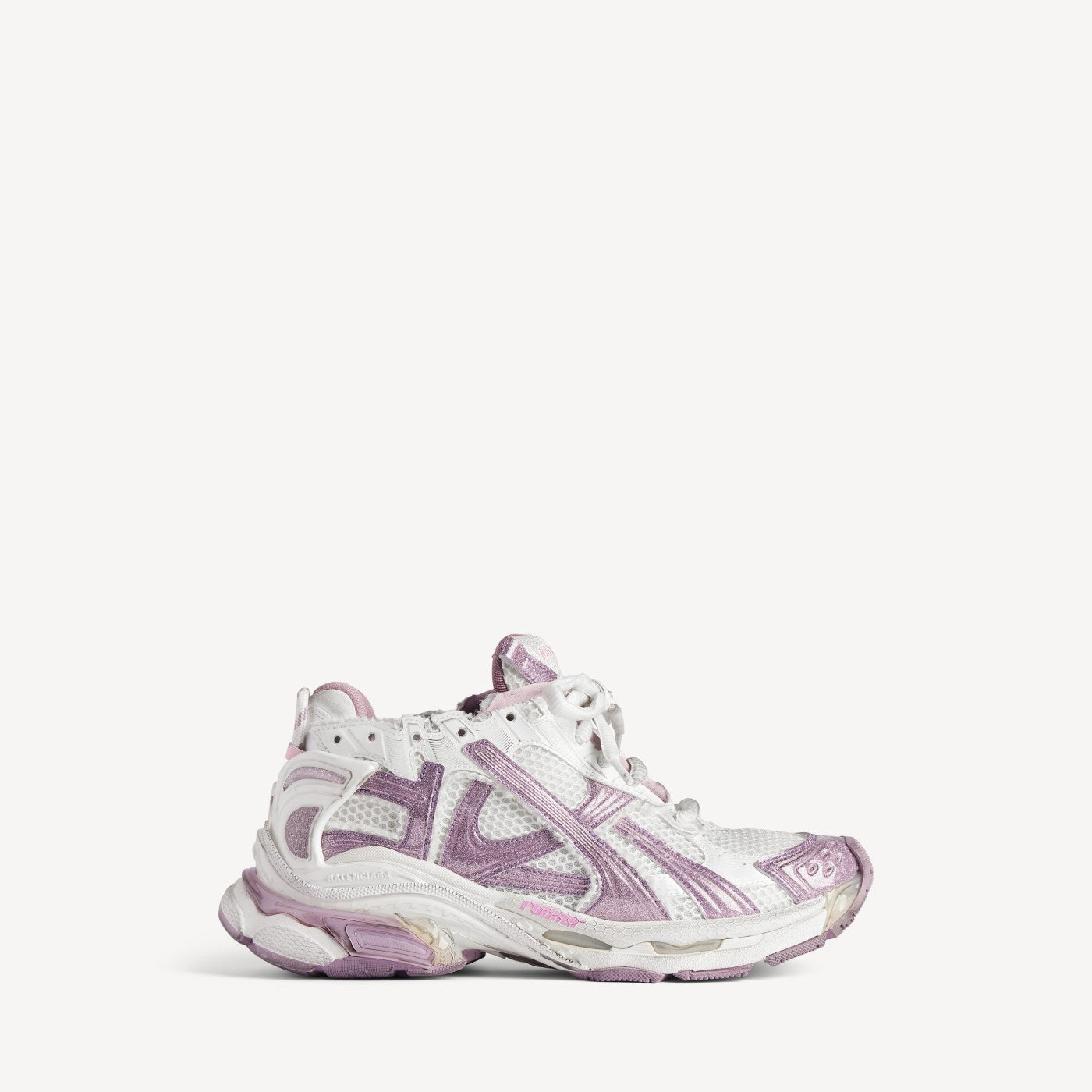 Runner glitter sneaker