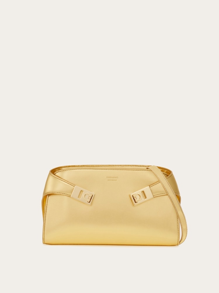 Hug metallic mini crossbody bag