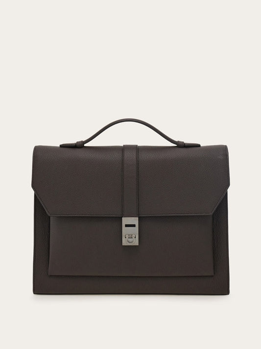 Hug buckle briefcase