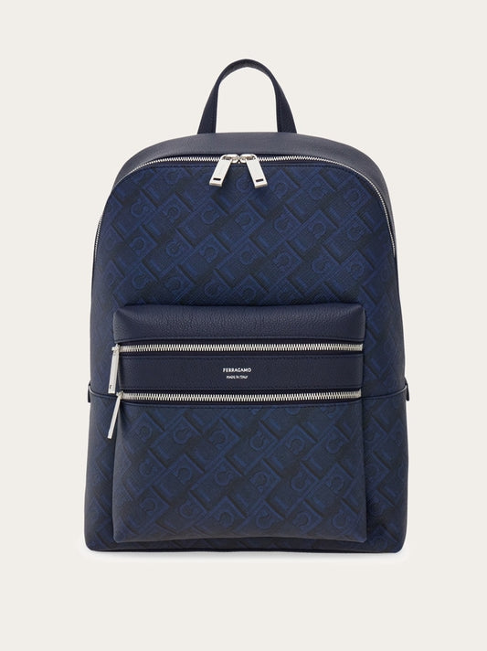 Embossed Gancini backpack