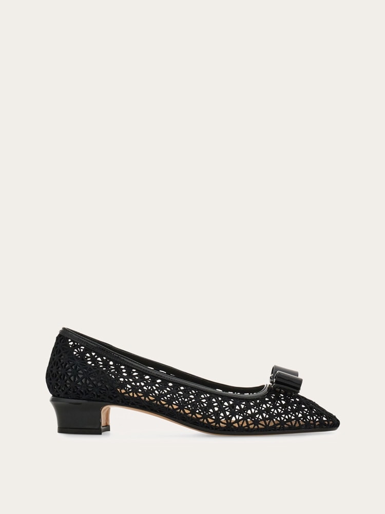Macramé Vara bow pump