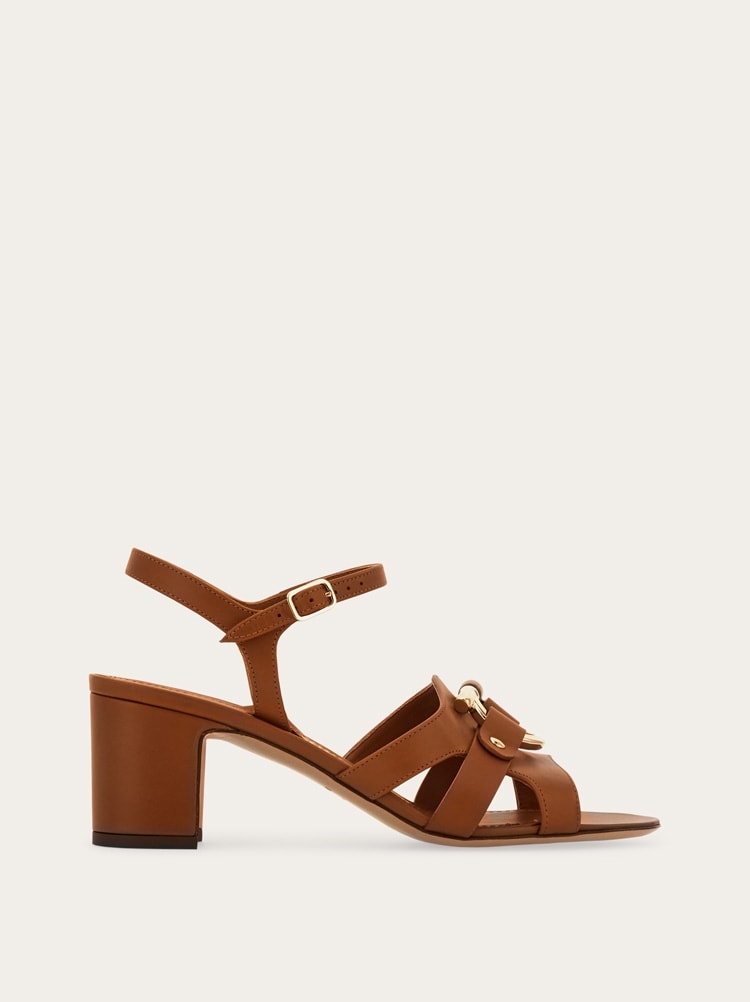 Gancini ornament sandal