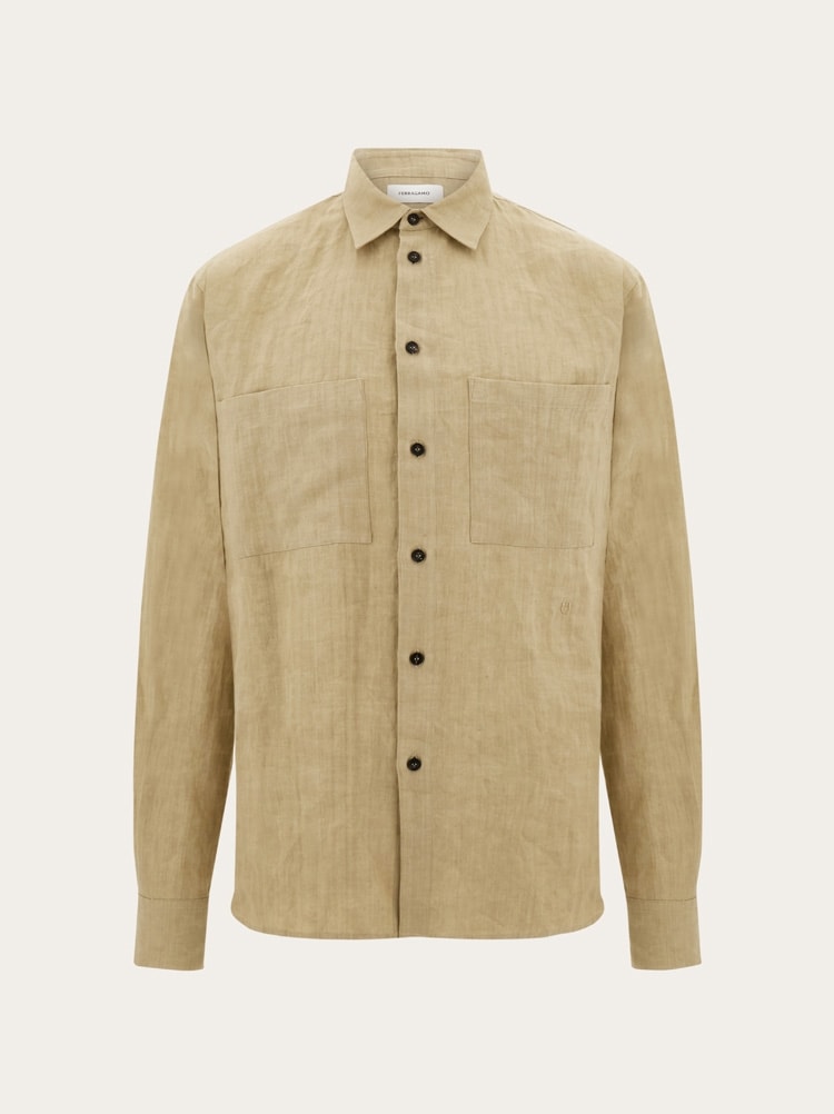 Pure linen shirt