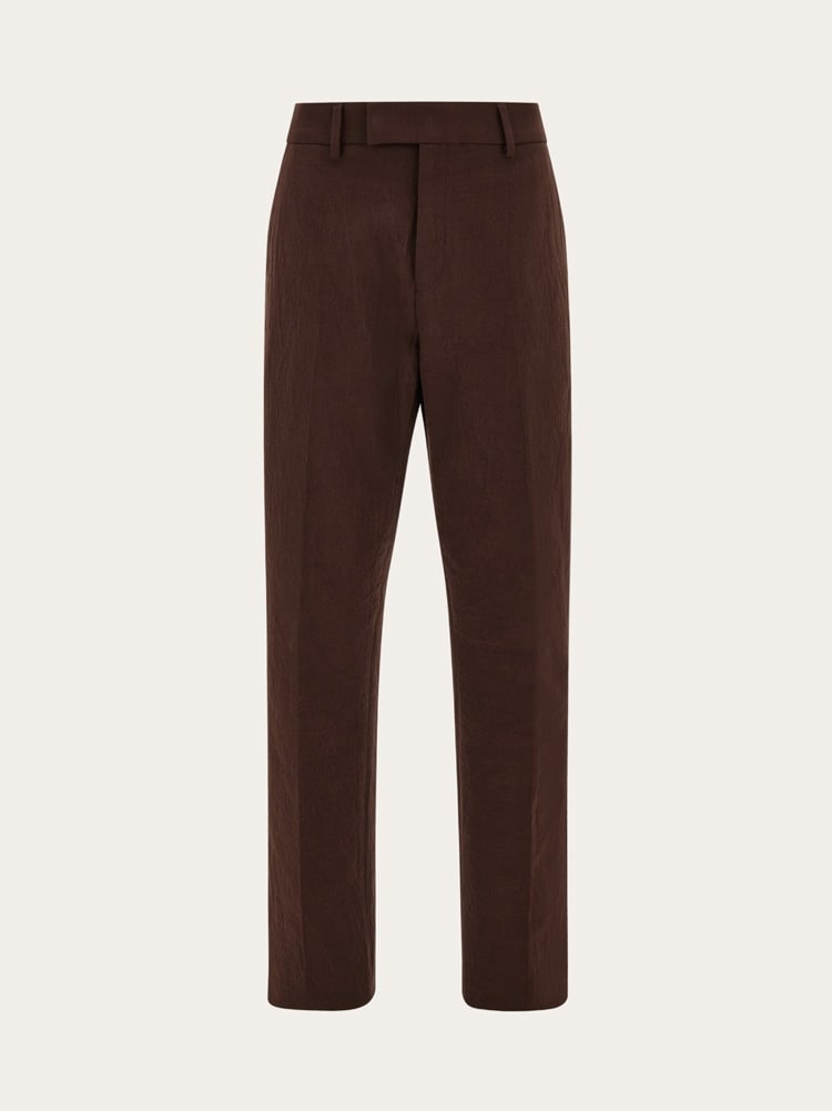 Cotton blend chinos
