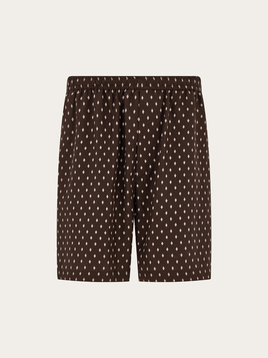 Silk Bermuda shorts