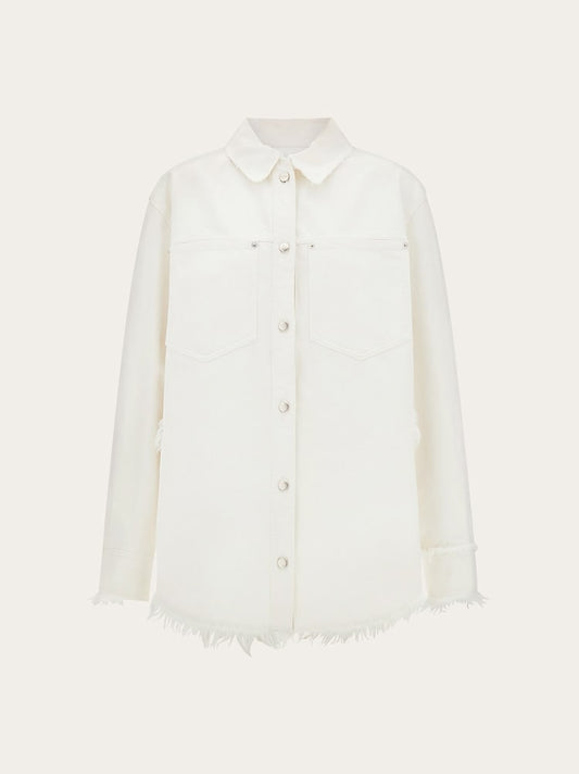 Denim blouson