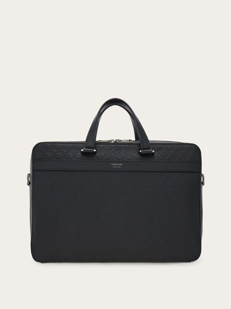 Ferragamo Monogram briefcase