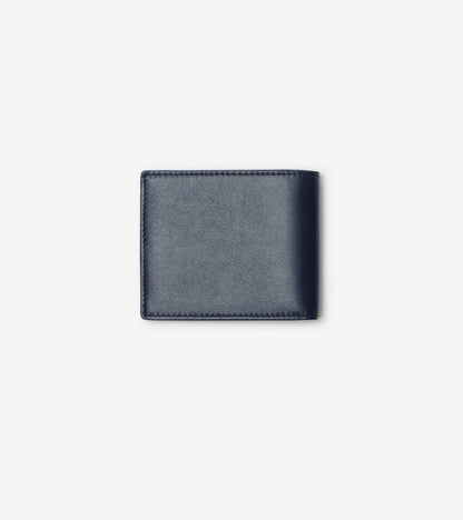 Pop Check Bifold Wallet in Midnight blue
