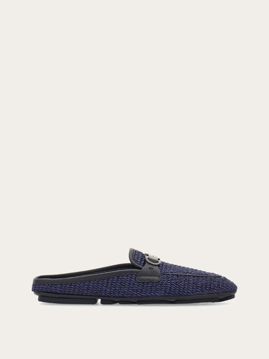 Gancini ornament mule