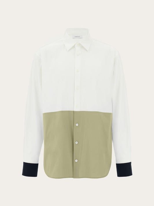 Color block shirt