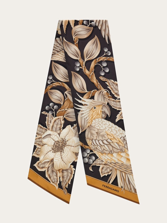 Parrots print bandeau