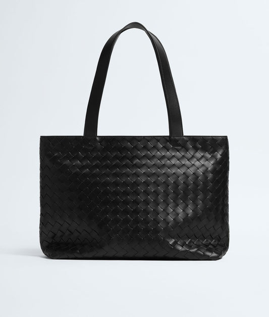 Small Intrecciato Zipped Tote