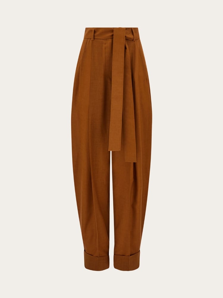 Barrel leg trouser