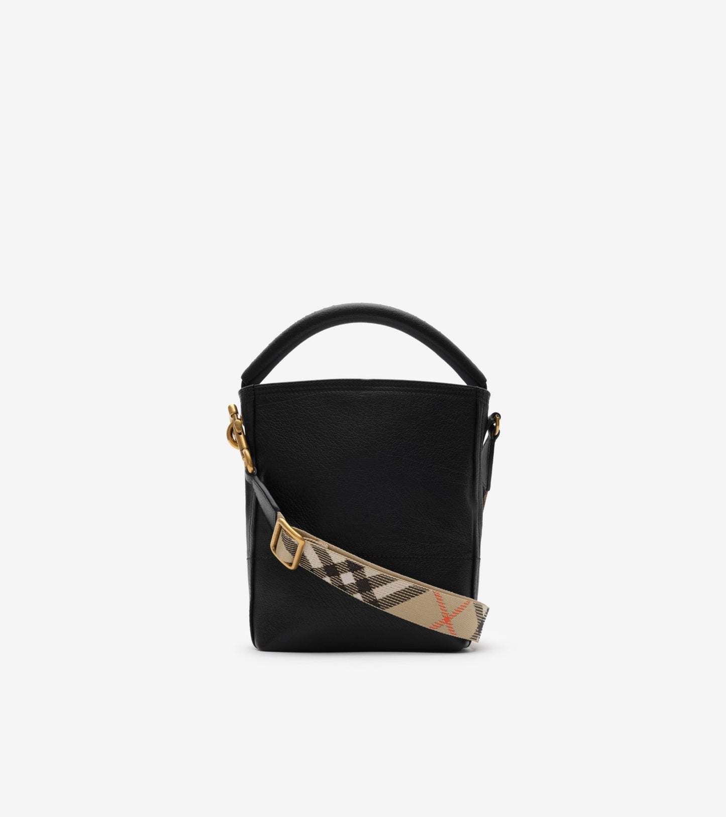 Mini B Clip Bucket Bag in Black