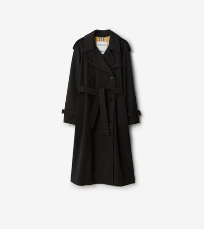 Long Castleford Trench Coat in Beige