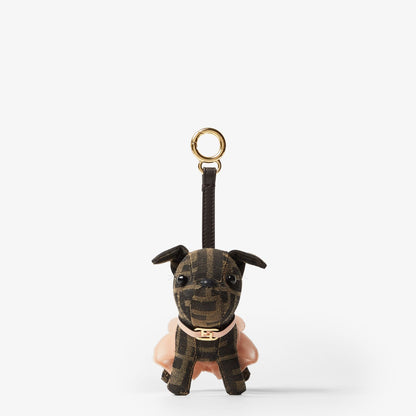 Itina Fendi Charm Brown FF jacquard charm