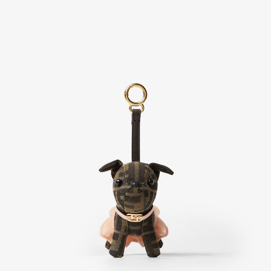 Itina Fendi Charm Brown FF jacquard charm