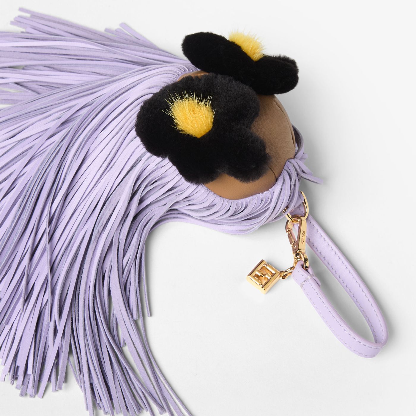 Bag Bugs Charm Multicolor nappa leather charm