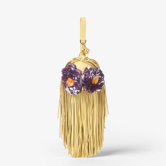 Bag Bugs Charm Yellow nappa leather charm