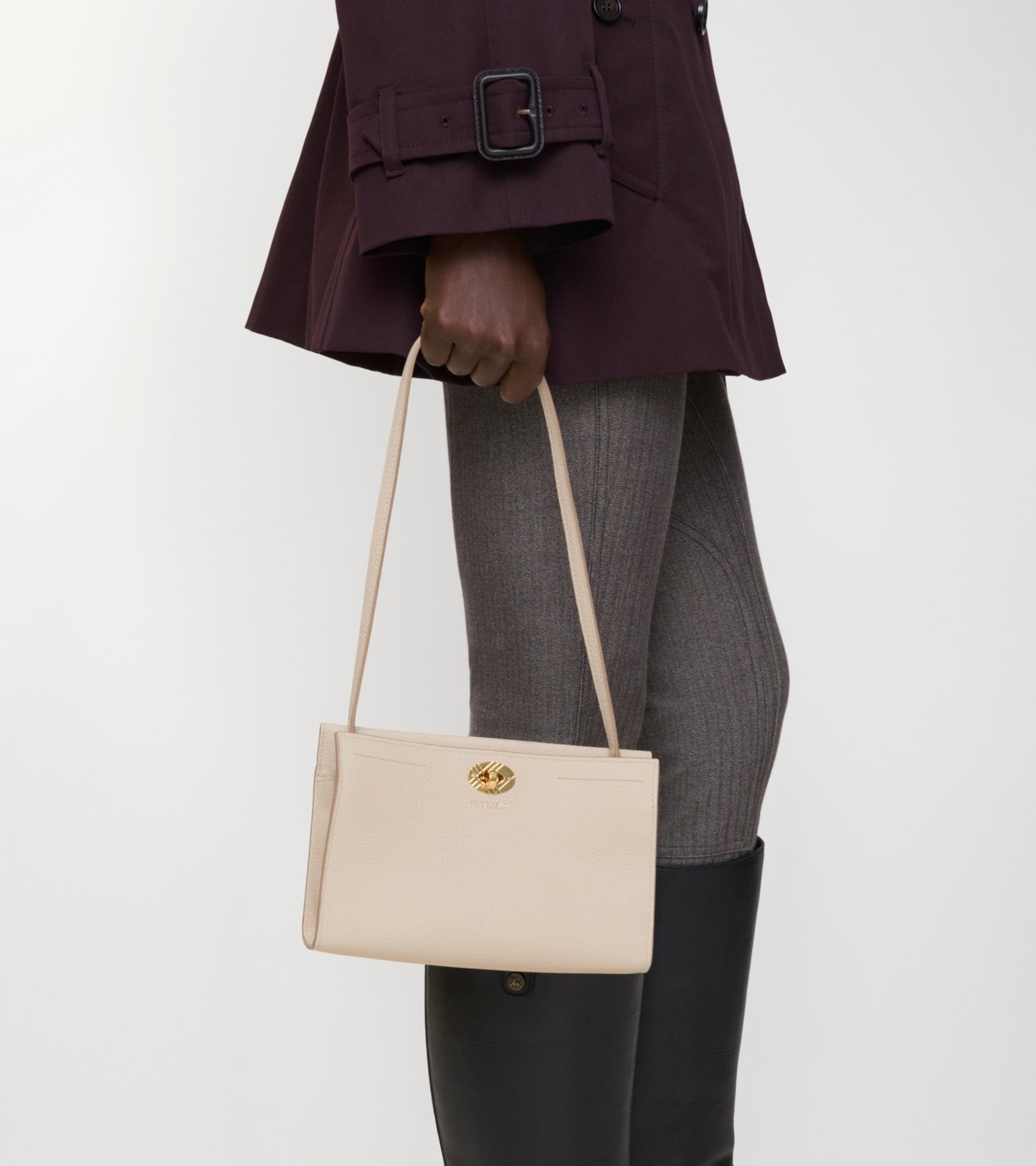 Cotswolds Pouch in Mushroom beige