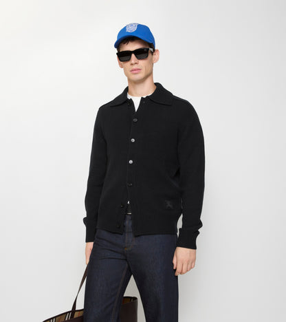 Cashmere Cardigan in Black