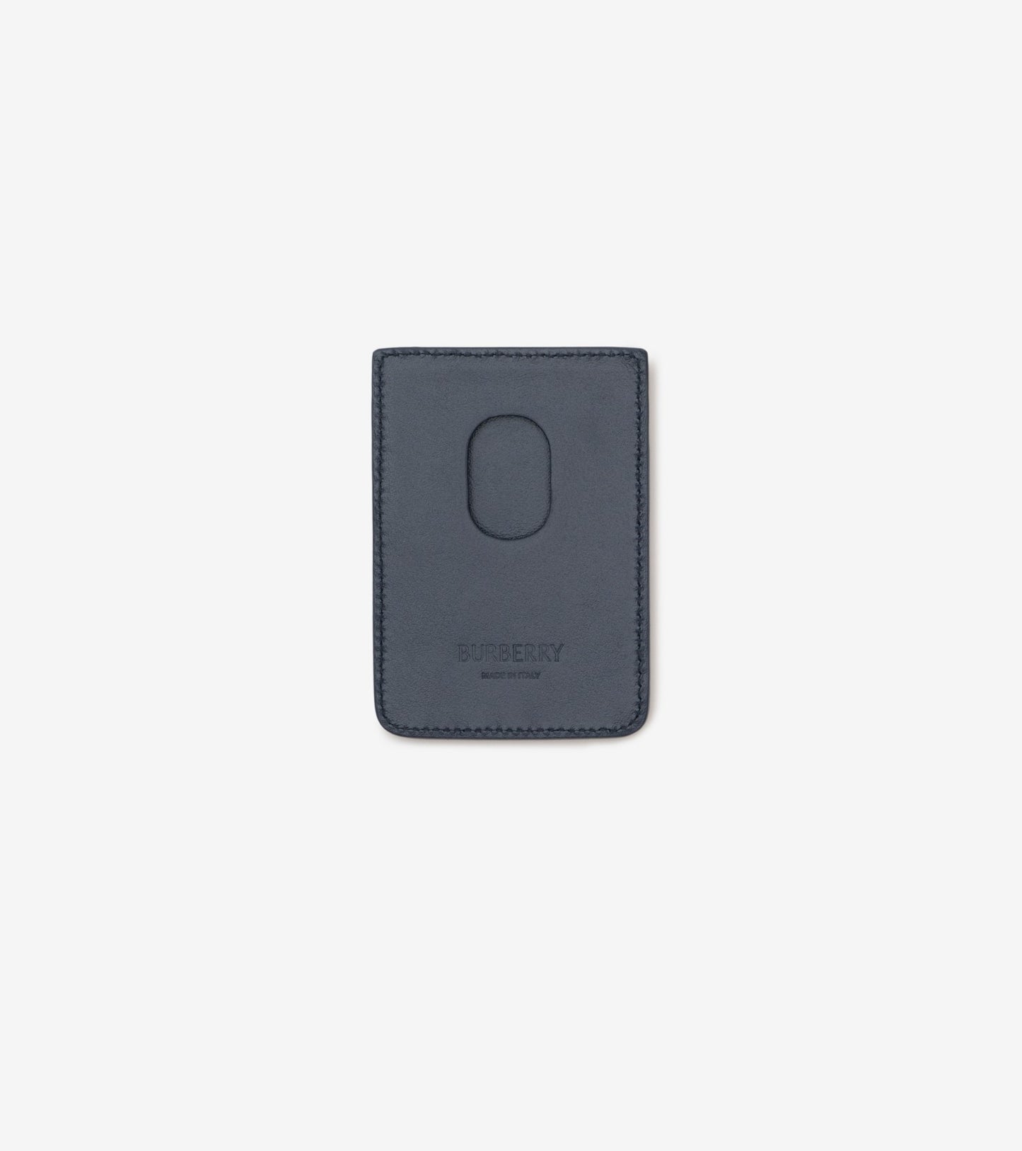 Pop Check Magnetic Card Case in Midnight blue