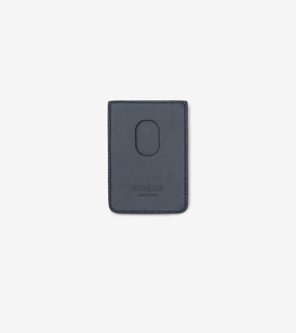 Pop Check Magnetic Card Case in Midnight blue