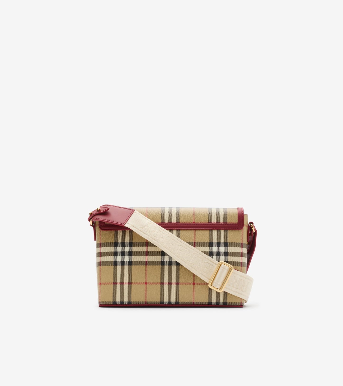 Note Bag in Archive beige/ruby red
