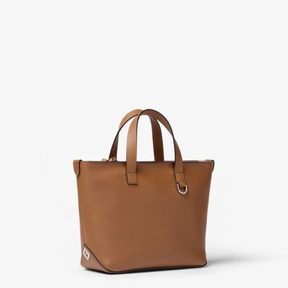 Fendi Lui Shopping Small Tan-color leather bag