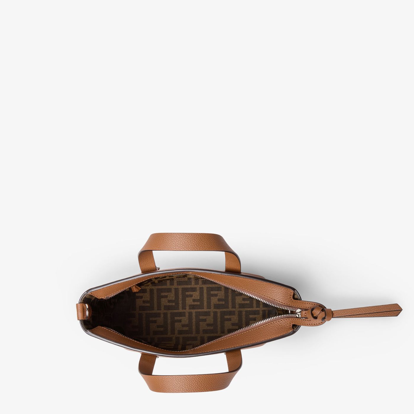 Fendi Lui Shopping Small Tan-color leather bag