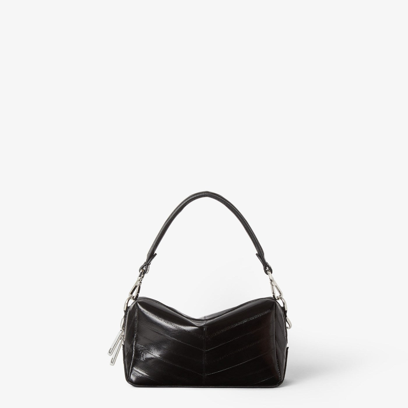 Fendi Lui Small Black inlaid hagfish leather bag
