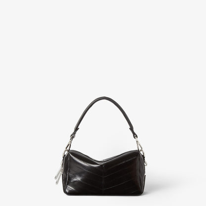 Fendi Lui Small Black inlaid hagfish leather bag