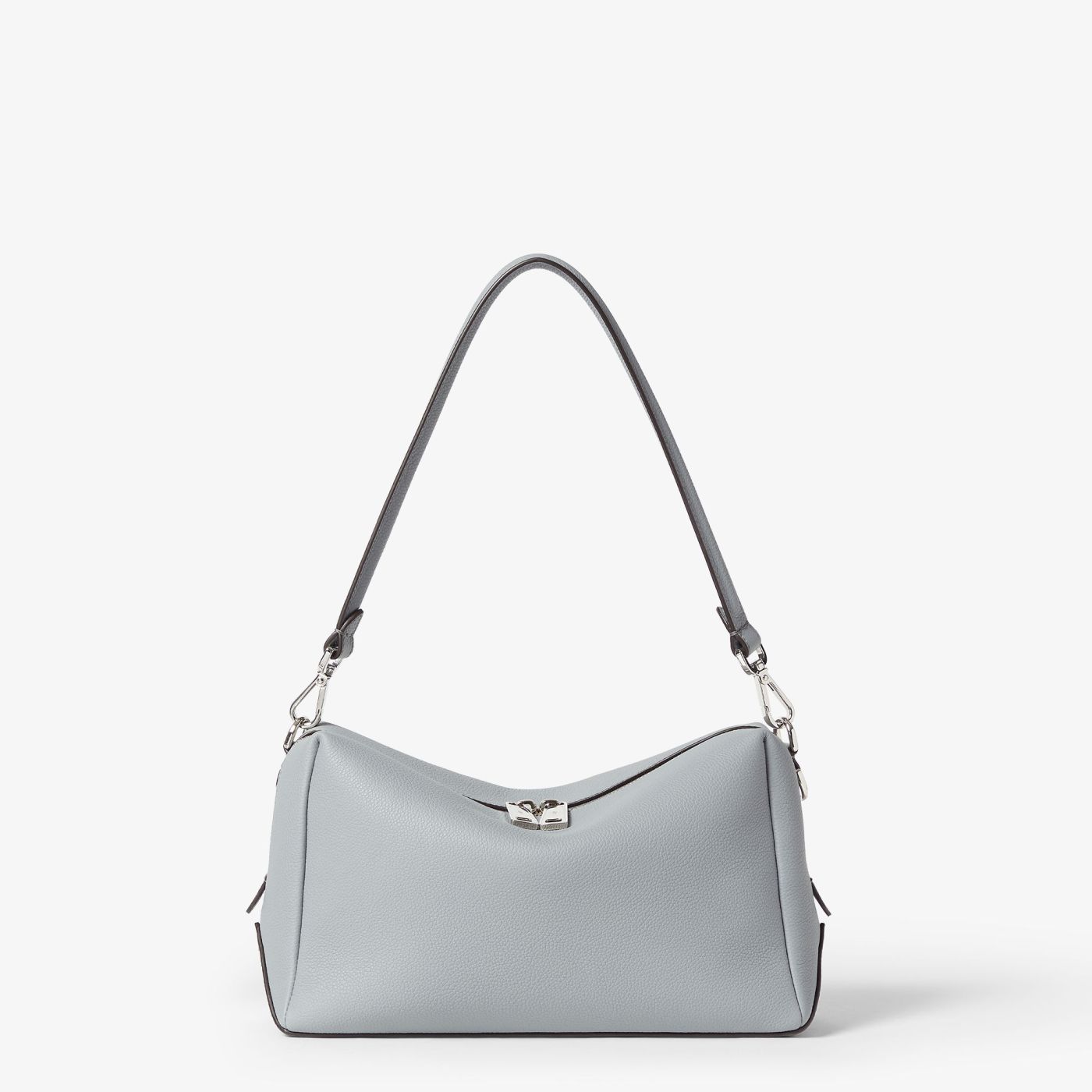 Fendi Lui Medium Light gray leather bag