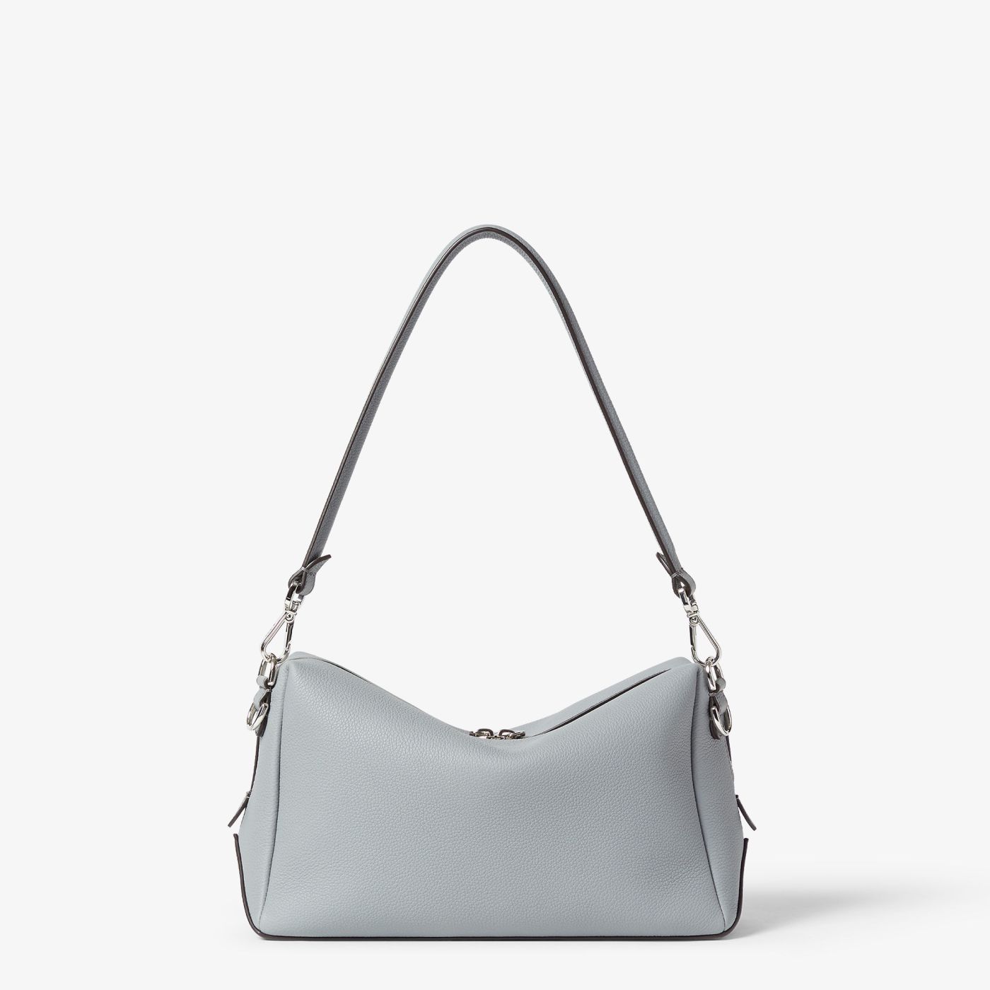 Fendi Lui Medium Light gray leather bag